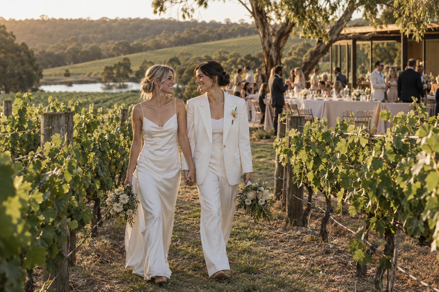 AI wedding setting inspiration